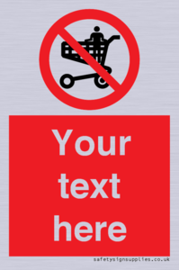 Custom prohibition no standing in trolley